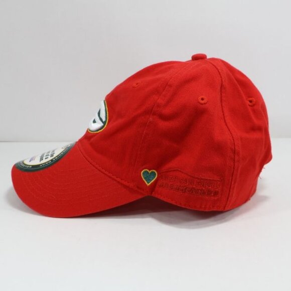 Reebok Green Bay Packers Hat Cap American Family Have Heart Of A Champion - Picture 3 of 9